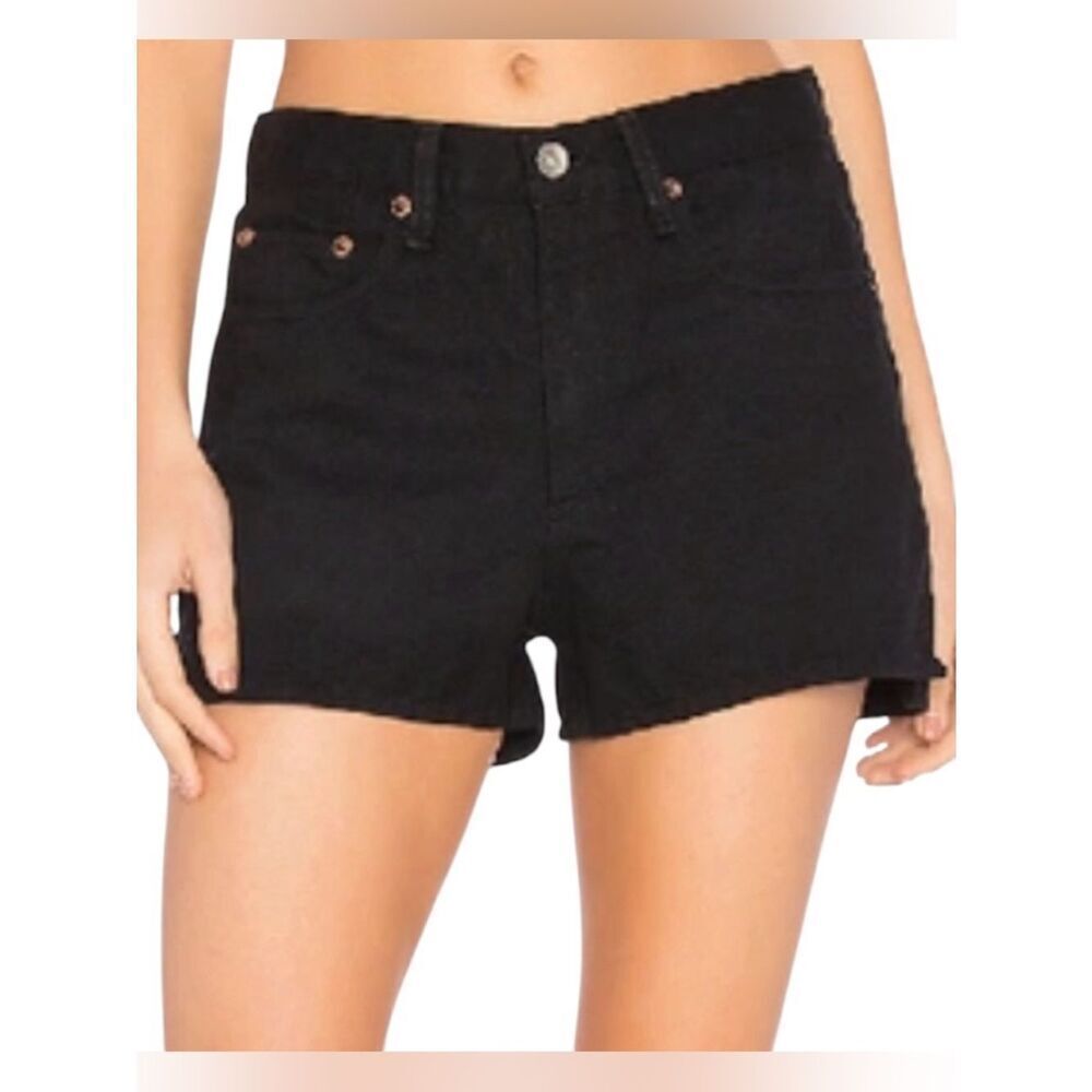 Rag & Bone Black Denim shorts,(Size 28)